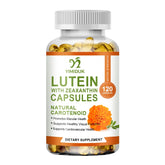 مكمل اللوتين والزياكسانثين - لتخفيف إجهاد العين والجفاف والبقع الصفراء، وفيتامينات العين لصحة القلب والأوعية الدموية للبالغين